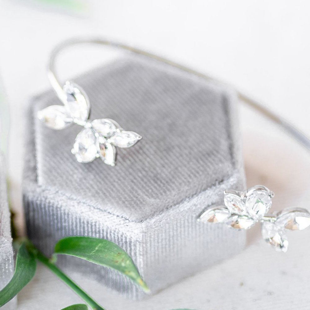 Olive + Piper Everly Cuff Bracelet - Silver